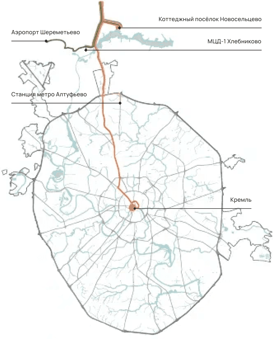 moscow map